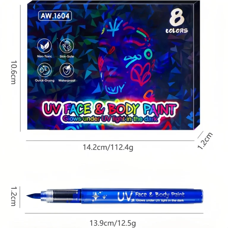 Feutres fluorescents - 8 couleurs 6