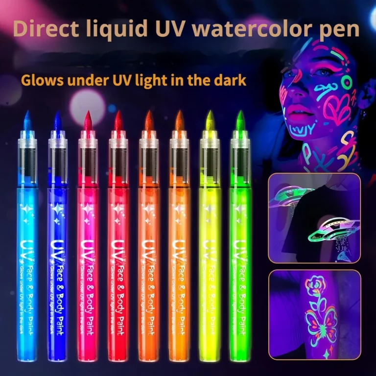 Feutres fluorescents - 8 couleurs 1