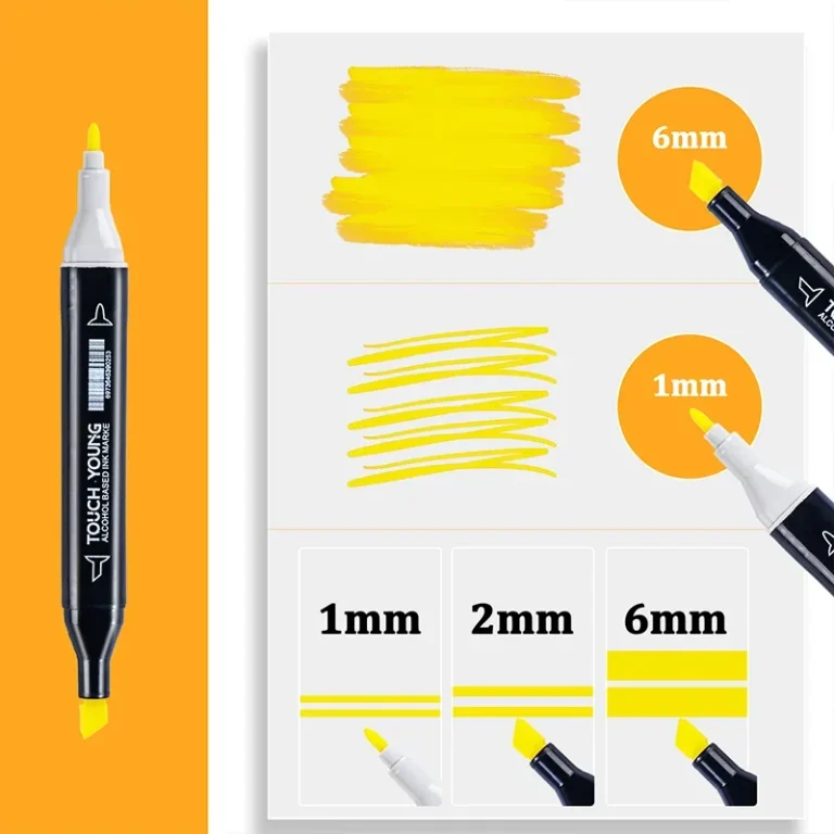 Feutres pour dessin professionnel double pointe 3