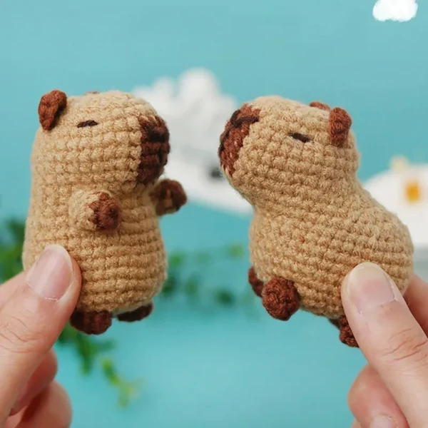 Kit Macramé Capybara DIY pour débutant 1