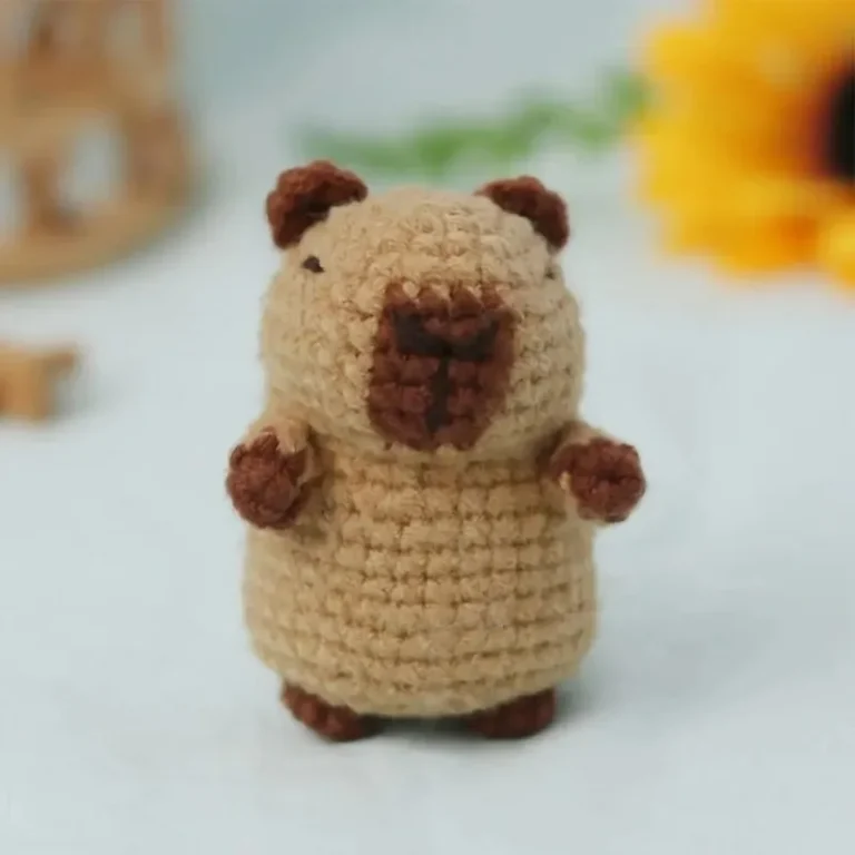 Kit Macramé Capybara DIY pour débutant 4