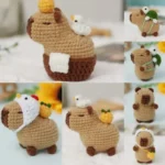Kit Macramé Capybara DIY pour débutant 2